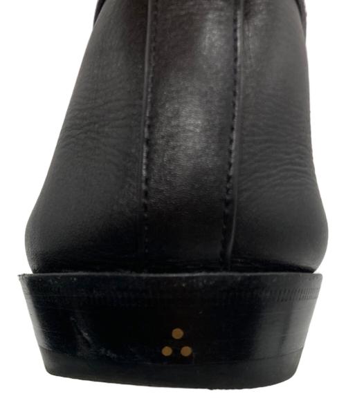 BAUDOIN&LANGE（ボードインアンドランジ）BAUDOIN&LANGE (ボードインアンドランジ) カーフレザータッセルローファー ブラック サイズ:SIZE 39の古着・服飾アイテム