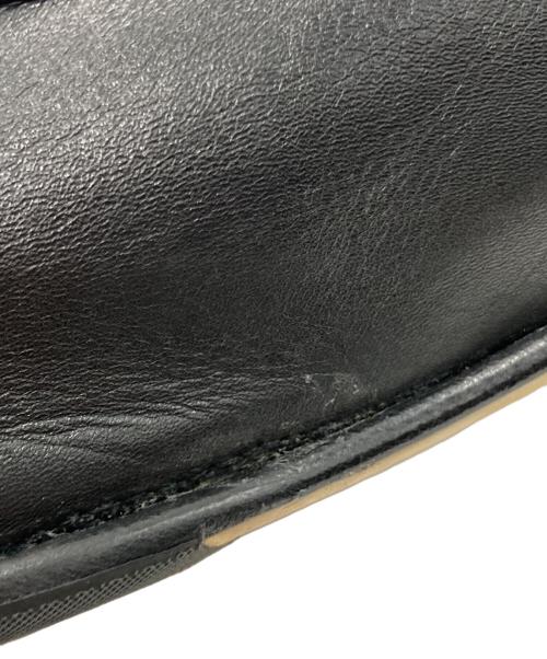 BAUDOIN&LANGE（ボードインアンドランジ）BAUDOIN&LANGE (ボードインアンドランジ) カーフレザータッセルローファー ブラック サイズ:SIZE 39の古着・服飾アイテム