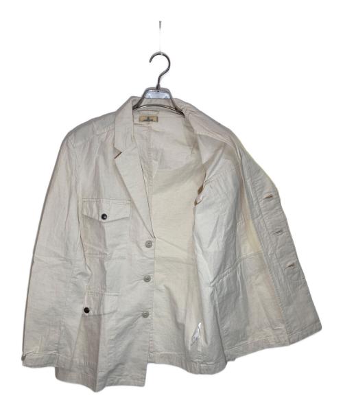 JAPAN BLUE JEANS（ジャパンブルージーンズ）JAPAN BLUE JEANS (ジャパンブルージーンズ) メトロフィールドジャケット アイボリー サイズ:Ⅿの古着・服飾アイテム