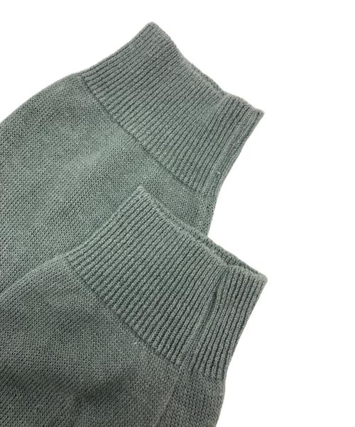 ATON（エイトン）ATON (エイトン) ヘンプニットオーバーサイズカーディガン グレー サイズ:2の古着・服飾アイテム