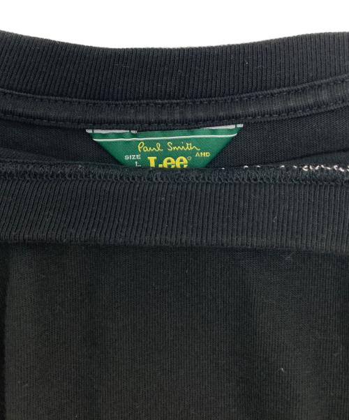 PAUL SMITH（ポールスミス）Paul Smith (ポールスミス) LEE (リー) 半袖Tシャツ ブラック サイズ:Lの古着・服飾アイテム