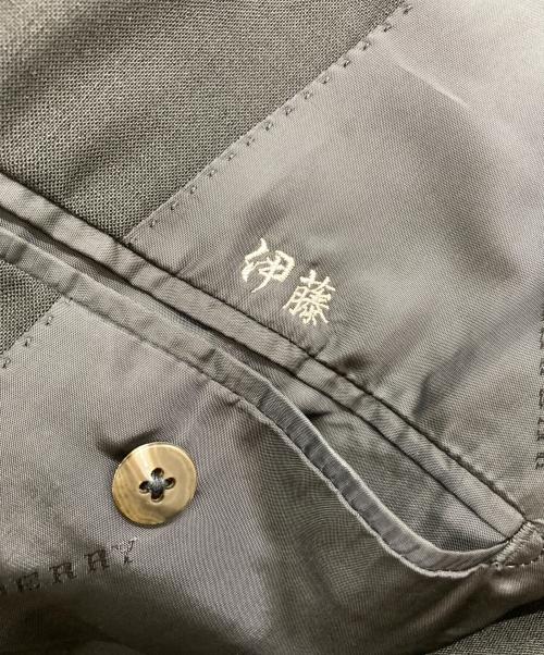 BURBERRY LONDON（バーバリーロンドン）BURBERRY LONDON (バーバリーロンドン) 銀ボタンテーラードジャケット ブラック サイズ:AB4の古着・服飾アイテム