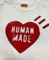中古・古着 HUMAN MADE (ヒューマンメイド) ハートロゴグラフィックTシャツ ホワイト サイズ:SIZE M：9000円