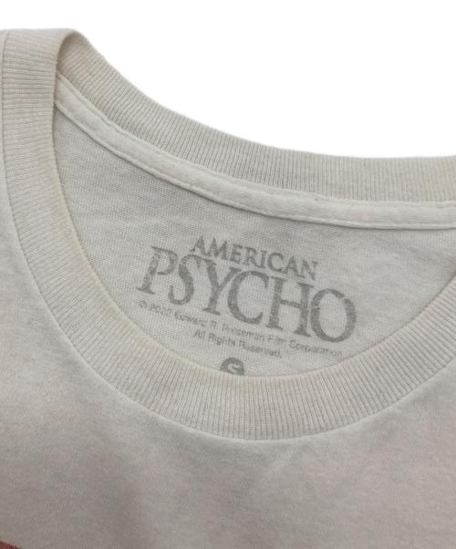 AMERICAN PSYCHO（アメリカン・サイコ）AMERICAN PSYCHO (アメリカン・サイコ) プリントTシャツ ホワイト サイズ:Sの古着・服飾アイテム