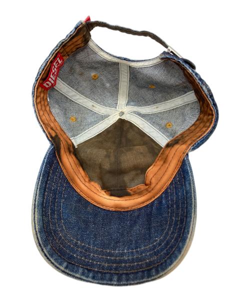 DIESEL（ディーゼル）DIESEL (ディーゼル) C-CAP-DD デニムキャップ インディゴの古着・服飾アイテム