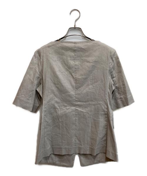 Plage（プラージュ）Plage (プラージュ) R’IAM シェイプジャケット ベージュ サイズ:SIZE S (36)の古着・服飾アイテム