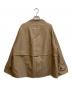 Noble (ノーブル) コットンダブルクロススタンドショートコート ベージュ サイズ:SIZE S (36)：20000円
