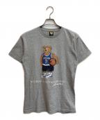 THE WU-TANG BRANDザ・ウータン・ブランド）の古着「ベアプリントTシャツ」｜グレー