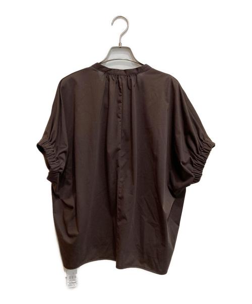 LAUTRE AMONT（ロートレアモン）LAUTRE AMONT (ロートレアモン) クールタッチスキッパーカットソー ブラウン サイズ:38の古着・服飾アイテム