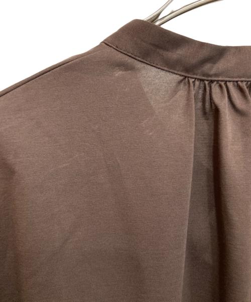 LAUTRE AMONT（ロートレアモン）LAUTRE AMONT (ロートレアモン) クールタッチスキッパーカットソー ブラウン サイズ:38の古着・服飾アイテム