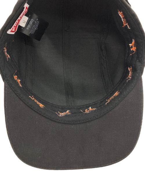 KENZO（ケンゾー）KENZO (ケンゾー) ベースボールキャップ ブラック サイズ:SIZE Uの古着・服飾アイテム