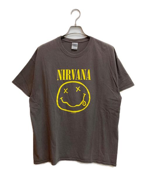 GILDAN（ギルダン）GILDAN (ギルダン) 00'S SMILE TEE グレー サイズ:XLの古着・服飾アイテム