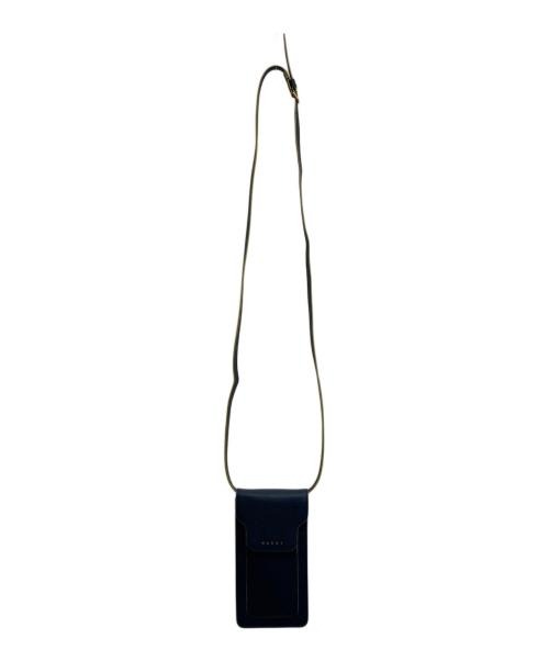MARNI（マルニ）MARNI (マルニ) スマホショルダーバッグ ネイビー サイズ:-の古着・服飾アイテム
