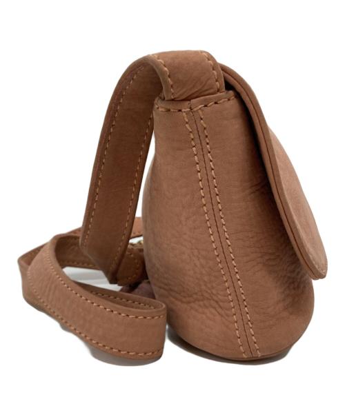 COACH（コーチ）COACH (コーチ) スウェードショルダーバッグ ピンクの古着・服飾アイテム