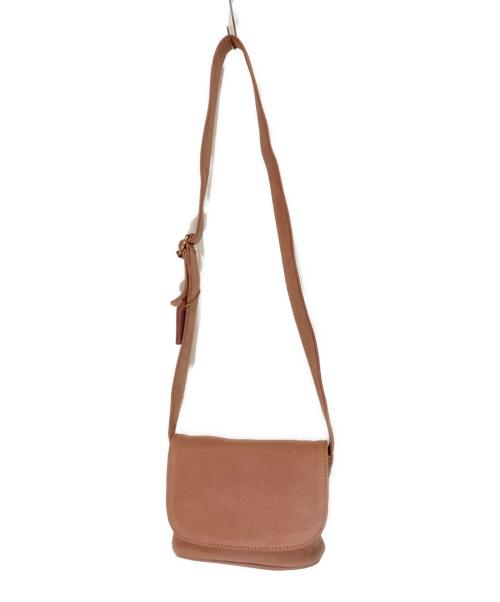 COACH（コーチ）COACH (コーチ) スウェードショルダーバッグ ピンクの古着・服飾アイテム