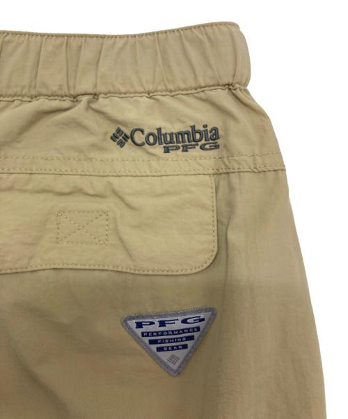 Columbia（コロンビア）Columbia (コロンビア) HOUYHNHNM (フイナム) ナイロンハーフパンツ ベージュ サイズ:XLの古着・服飾アイテム
