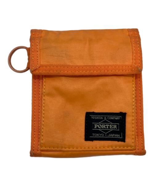 PORTER（ポーター）PORTER (ポーター) WALLET オレンジの古着・服飾アイテム