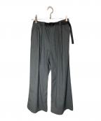 GRAMICCI×BEAMS BOYグラミチ×ビームスボーイ）の古着「別注2プリーツ ワイド スラックス」｜グレー