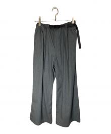 GRAMICCI×BEAMS BOY（グラミチ×ビームスボーイ）の古着「別注2プリーツ ワイド スラックス」｜グレー