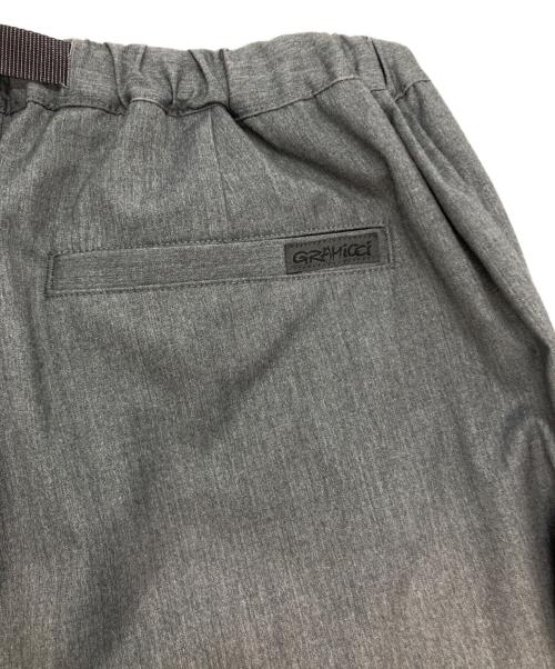 GRAMICCI（グラミチ）GRAMICCI (グラミチ) BEAMS BOY (ビームスボーイ) 別注2プリーツ ワイド スラックス グレー サイズ:SIZE Freeの古着・服飾アイテム