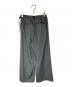 GRAMICCI (グラミチ) BEAMS BOY (ビームスボーイ) 別注2プリーツ ワイド スラックス グレー サイズ:SIZE Free：5000円