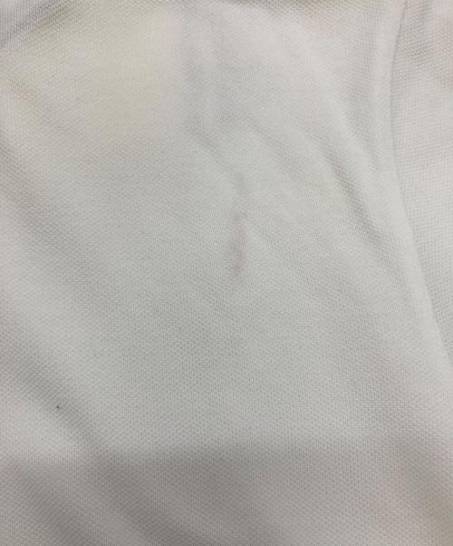 MONCLER（モンクレール）MONCLER (モンクレール) ワッペンポロシャツ ホワイト サイズ:SIZE Sの古着・服飾アイテム