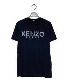 KENZO（ケンゾー）の古着「ロゴプリントTシャツ」｜ブラック