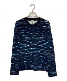 KENZO（ケンゾー）の古着「クルーネックニット」｜ネイビー