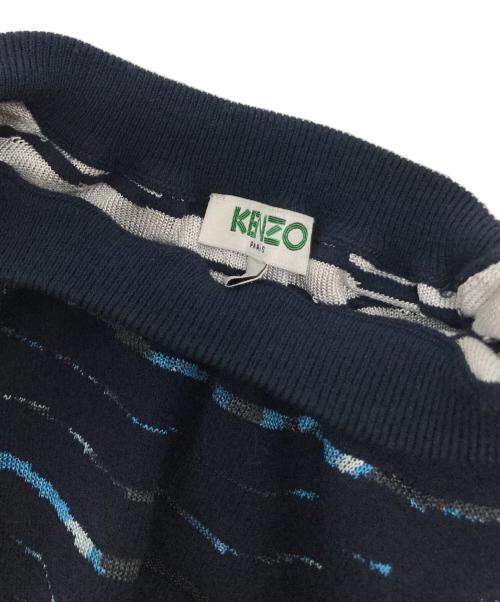 KENZO（ケンゾー）KENZO (ケンゾー) クルーネックニット ネイビー サイズ:Lの古着・服飾アイテム