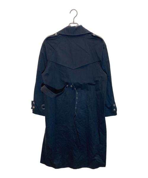 DIESEL（ディーゼル）DIESEL (ディーゼル) トレンチコート ブラック サイズ:XXSの古着・服飾アイテム