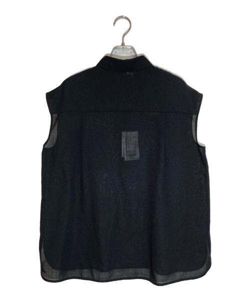 UNITED ARROWS TOKYO（ユナイテッドアローズトウキョウ）UNITED ARROWS TOKYO (ユナイテッドアローズトウキョウ) Spiree asami フレンチスリーブブラウス ブラック サイズ:SIZE Freeの古着・服飾アイテム