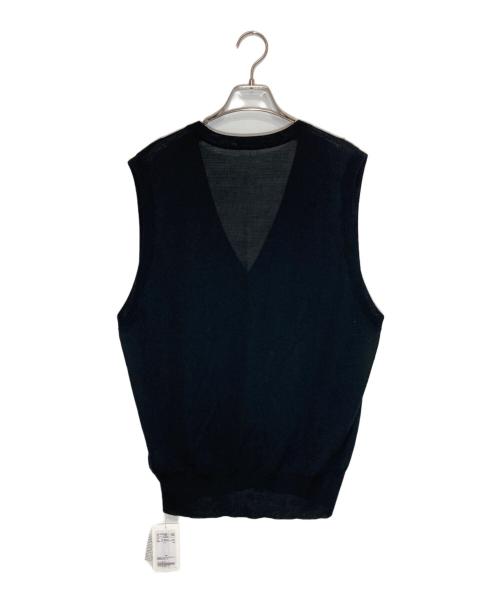 BEAUTY&YOUTH UNITED ARROWS（ビューティーアンドユースユナイテッドアローズ）BEAUTY&YOUTH UNITED ARROWS (ビューティーアンドユースユナイテッドアローズ) ウールハイゲージニットベスト ブラック サイズ:SIZE Free 未使用品の古着・服飾アイテム