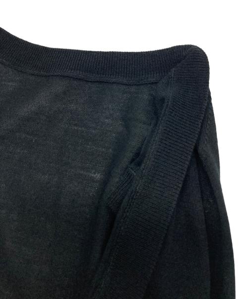 BEAUTY&YOUTH UNITED ARROWS（ビューティーアンドユースユナイテッドアローズ）BEAUTY&YOUTH UNITED ARROWS (ビューティーアンドユースユナイテッドアローズ) ウールハイゲージニットベスト ブラック サイズ:SIZE Free 未使用品の古着・服飾アイテム