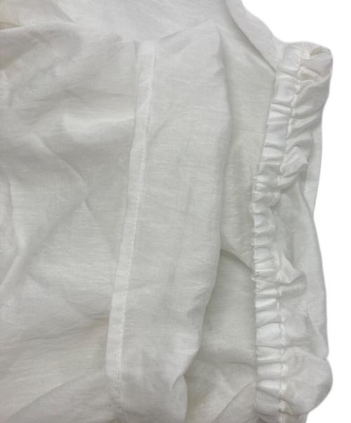 IENA（イエナ）IENA (イエナ) リネン混 襟付きブラウス ホワイト サイズ:SIZE Free 未使用品の古着・服飾アイテム