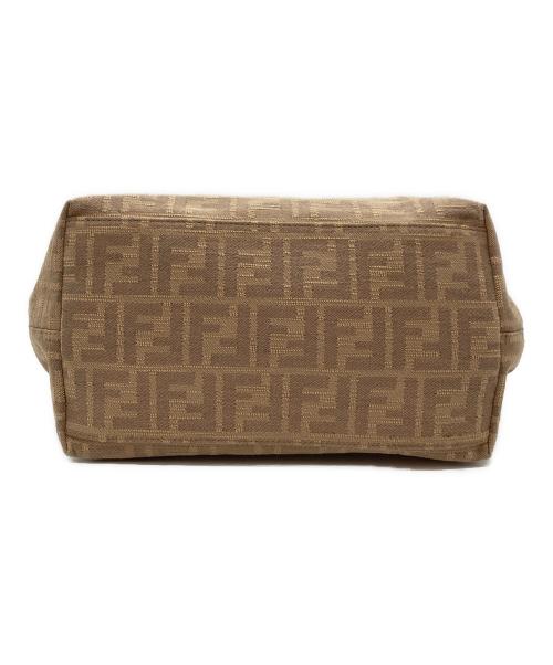FENDI（フェンディ）FENDI (フェンディ) ズッカ柄セレリアハンドバッグ ピンクベージュ サイズ:-の古着・服飾アイテム