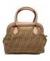 FENDI（フェンディ）の古着「ズッカ柄セレリアハンドバッグ」｜ピンクベージュ