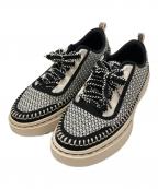 SKECHERSスケッチャーズ）の古着「COURT CLASSICS WOMENS」｜ホワイト×ブラック