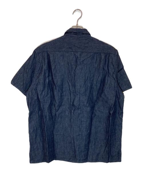 FULLCOUNT（フルカウント）FULLCOUNT (フルカウント) DENIM OPEN COLLAR S/S SHIRT インディゴ サイズ:40の古着・服飾アイテム