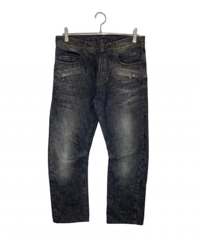 BALMAIN バルマン デニムパンツ 29(S位) 黒(デニム) 【古着】【中古】 中古・古着通販】BALMAIN (バルマン) デニムパンツ ブラック サイズ