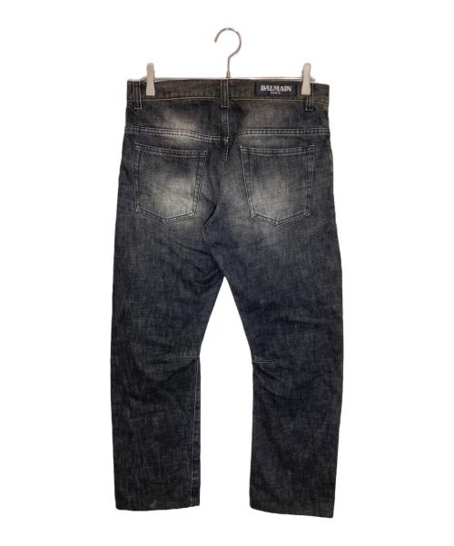 BALMAIN（バルマン）BALMAIN (バルマン) デニムパンツ ブラック サイズ:SIZE 29の古着・服飾アイテム