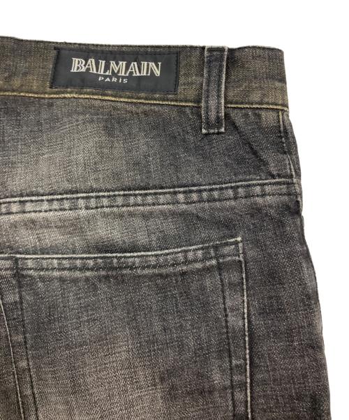 BALMAIN（バルマン）BALMAIN (バルマン) デニムパンツ ブラック サイズ:SIZE 29の古着・服飾アイテム