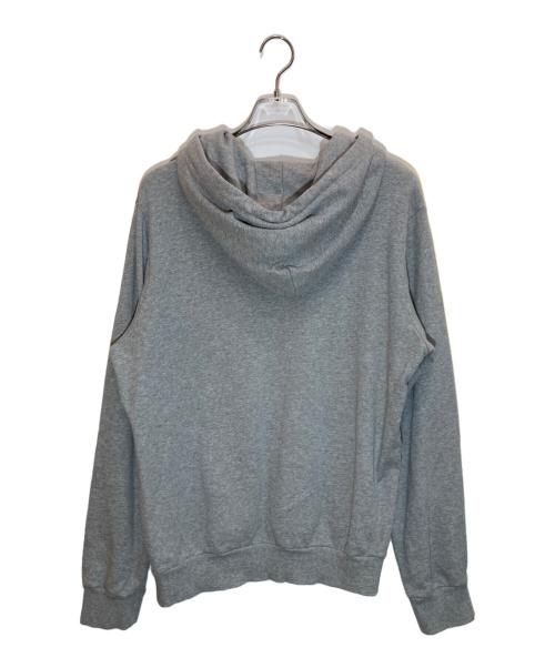 DIESEL（ディーゼル）DIESEL (ディーゼル) ロゴプリントプルオーバーパーカー グレー サイズ:Ⅿの古着・服飾アイテム
