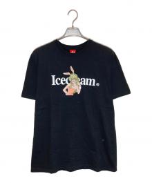 ICE CREAM（アイスクリーム）の古着「RUNNING DOG GLASSES S/S TEE」｜ブラック