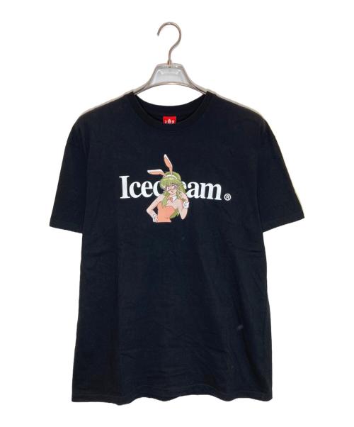 ICE CREAM（アイスクリーム）Ice Cream (アイスクリーム) RUNNING DOG GLASSES S/S TEE ブラック サイズ:Ⅿの古着・服飾アイテム