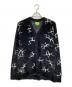 HUF（ハフ）の古着「CRACKED CARDIGAN」｜ブラック
