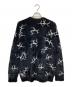 HUF (ハフ) CRACKED CARDIGAN ブラック サイズ:L：6000円