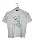 UNDERCOVERアンダーカバー）の古着「BASIC TEE BEAR」｜ホワイト