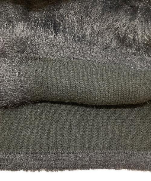 FRED PERRY（フレッドペリー）FRED PERRY (フレッドペリー) RAY BEAMS (レイ ビームス) 別注シャギーカーディガン ブラック サイズ:SIZE UK10の古着・服飾アイテム