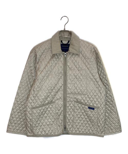 LAVENHAM（ラベンハム）LAVENHAM (ラベンハム) ジップアップキルティングジャケット アイボリー サイズ:Ⅿの古着・服飾アイテム