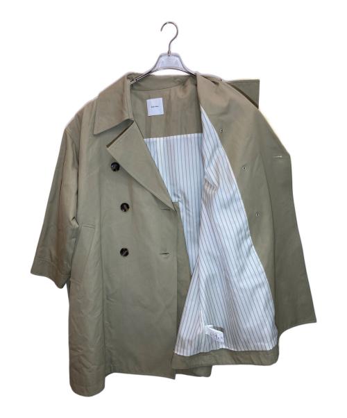 Spick and Span（スピック＆スパン）Spick and Span (スピック＆スパン) Co/R ワイドトレンチコート ベージュ サイズ:38の古着・服飾アイテム